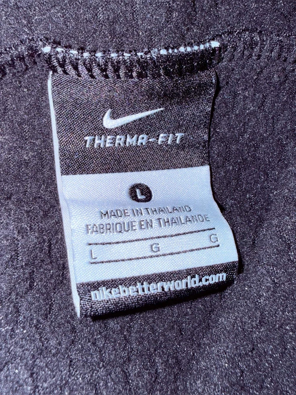 Nike Therma Sphere Training Vest Women’s Large Black Funnel Neck Hoodie Gorpcore